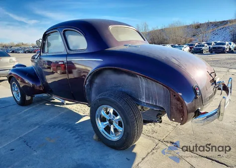 1940 Chevrolet Spl Deluxe from USA, damaged, VIN 21K0A745551